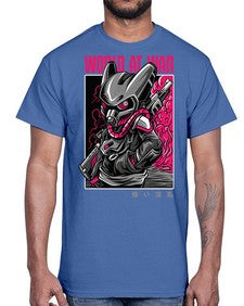 worldatwartshirtdesign 1254#- art pop art- Cotton Tee