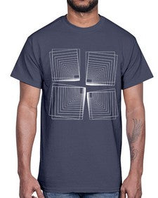 Abstract Shape 203#- art pop art- Cotton Tee