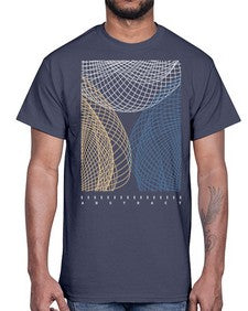 Abstract Shape 204#- art pop art- Cotton Tee