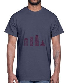AkronOH 284#- cities- Cotton Tee