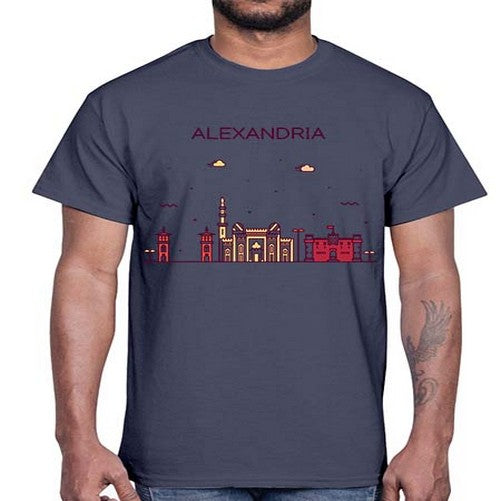 Alexandria 304#- cities- Cotton Tee