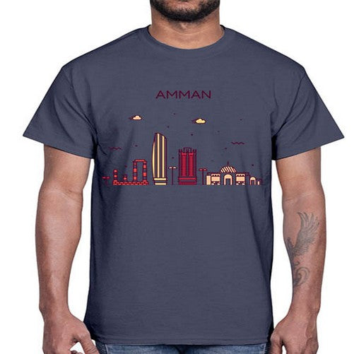 Amman 316#- cities- Cotton Tee
