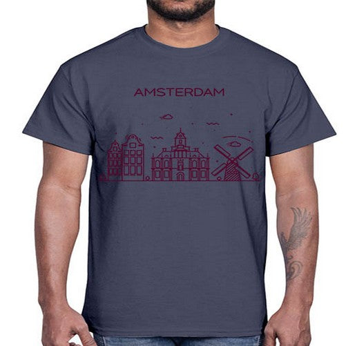 Amsterdam 318#- cities- Cotton Tee