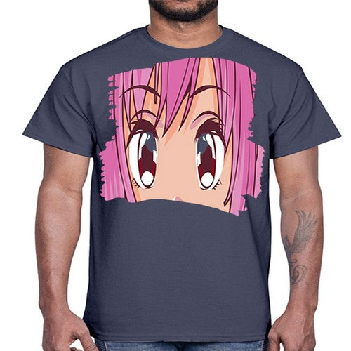 Anime Girl Eyes Japan Culture Anime 215#- anime- Cotton Tee
