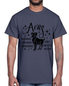 Aries 93#- aries- Cotton Tee