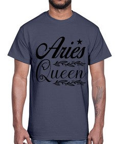 Aries queen 119#- aries- Cotton Tee