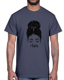 Aries woman- aries- Cotton Tee