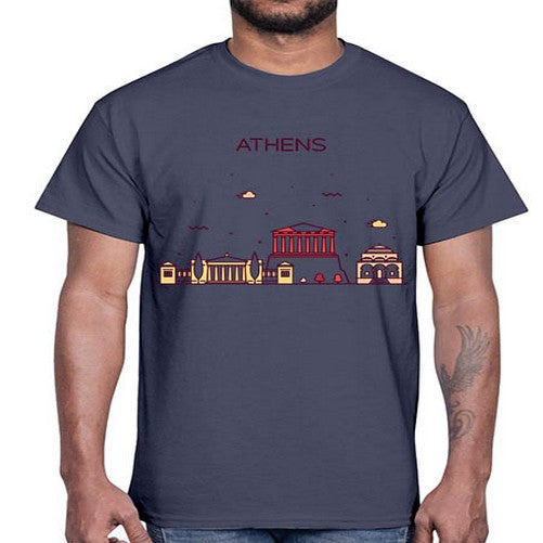 Athens 369#- cities- Cotton Tee
