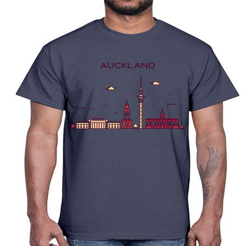 Auckland 378#- cities- Cotton Tee