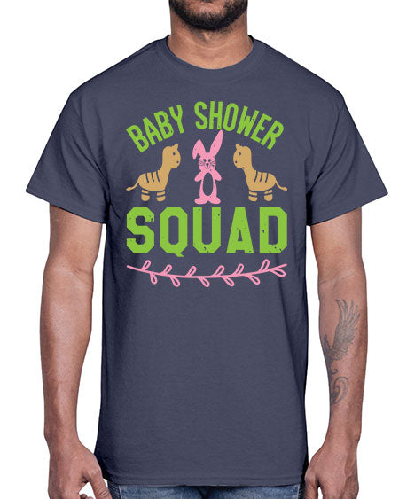 Baby Shower Squad Style 32#- baby shower- Cotton Tee