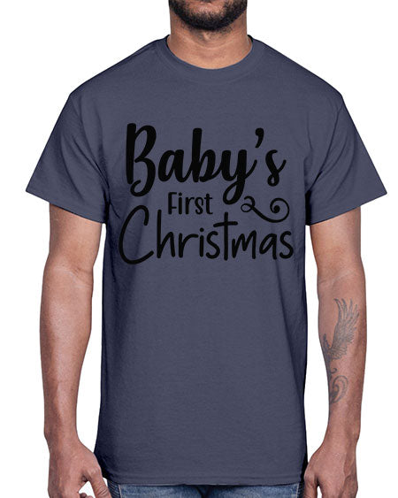 Babys First Christmas 277#- baby- Cotton Tee