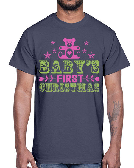 Babys first Christma Style 35#- baby- Cotton Tee