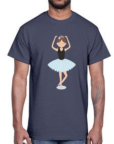 Ballerina 58#- ballet- Cotton Tee