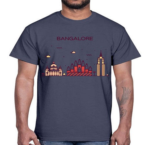 Bangalore 401#- cities- Cotton Tee