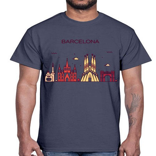 Barcelona 415#- cities- Cotton Tee