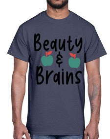 Beauty and Brains 18#- general school- Cotton Tee