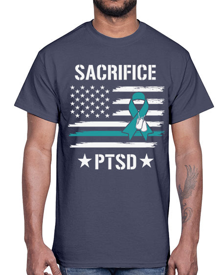 Best Support PTSD Awareness Survivor 27#- PTSD- Cotton Tee