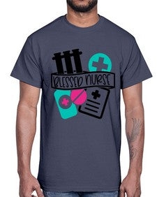 Blessed Nurse Style Style 627#- nurse- Cotton Tee
