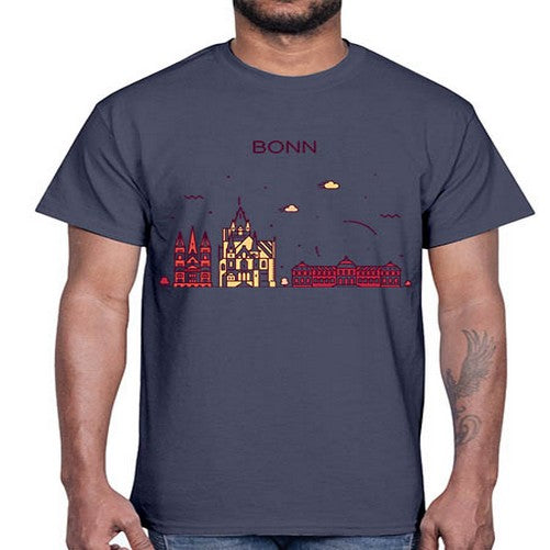 Bonn 474#- cities- Cotton Tee