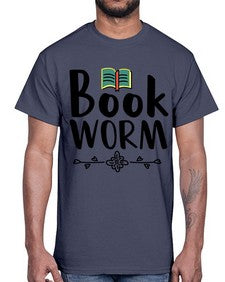 Book Worm 27#- librarian- Cotton Tee