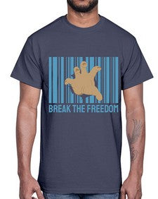 Break the Freedom 25#- internet- Cotton Tee