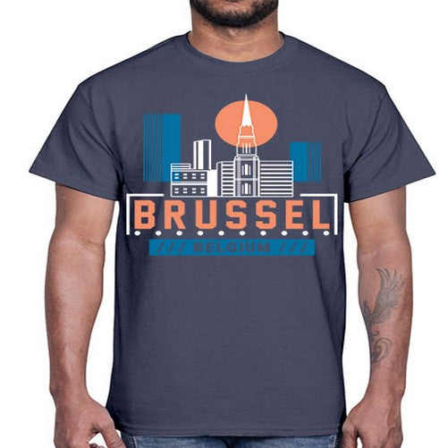 Brussel 504#- cities- Cotton Tee