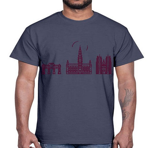 Brussels 507#- cities- Cotton Tee