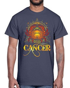Cancer 163#- cancer- Cotton Tee