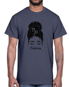 Capricorn Woman- capricorn- Cotton Tee