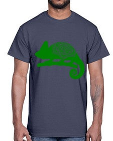 ChameleonMandala 326#- mandala- Cotton Tee