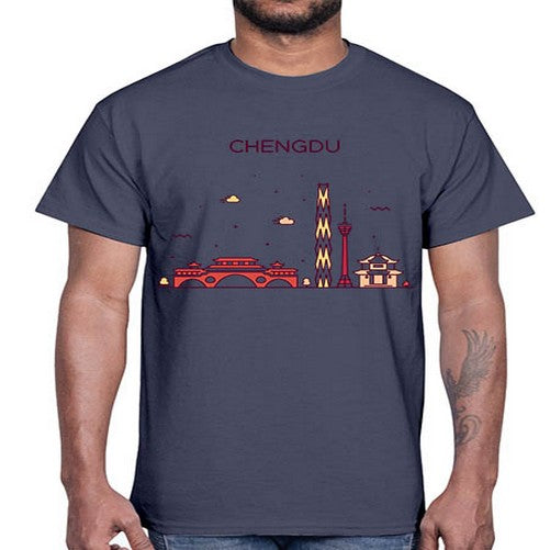Chengdu 563#- cities- Cotton Tee