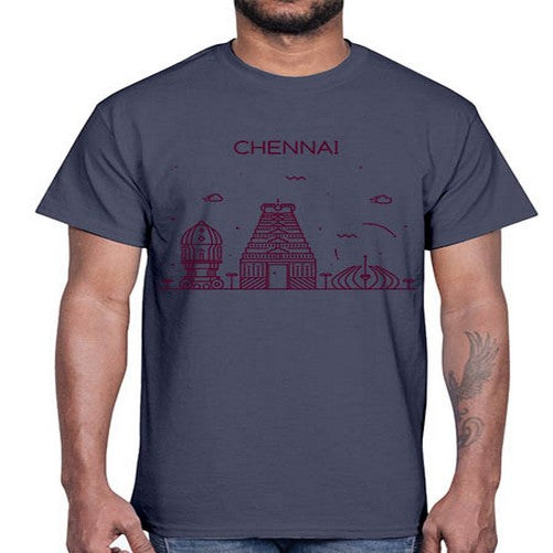 Chennai 564#- cities- Cotton Tee
