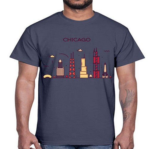 Chicago 572#- cities- Cotton Tee