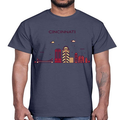 CincinnatiOH 590#- cities- Cotton Tee