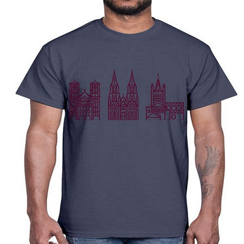 Cologne 594#- cities- Cotton Tee