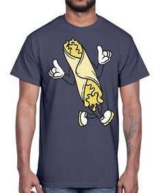 Cool kebab 76#- cartoon food- Cotton Tee