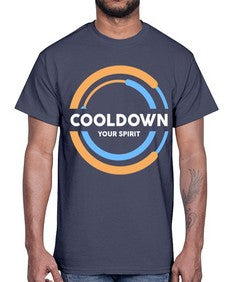 Cooldown Your Spirit 194#- yoga- Cotton Tee