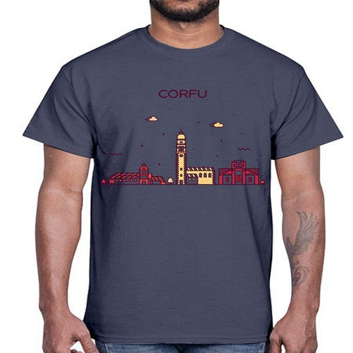 Corfu 629#- cities- Cotton Tee