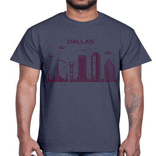 Dallas 643#- cities- Cotton Tee