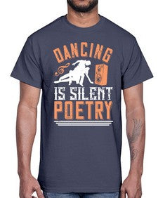 Dancing is silent poetry 19#- dance2- Cotton Tee