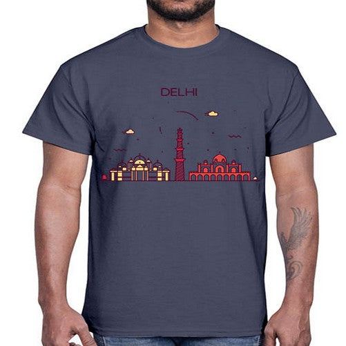 Delhi 656#- cities- Cotton Tee