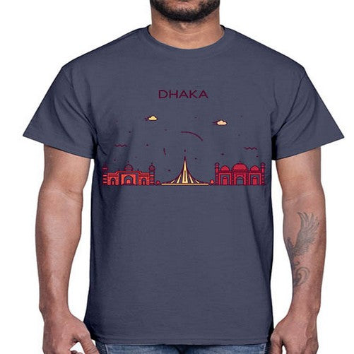 Dhaka 669#- cities- Cotton Tee