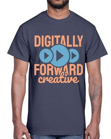 Digitally Forward Creative 17#- internet- Cotton Tee
