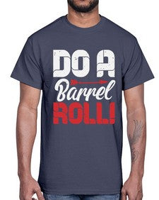 Do a barrel roll 4#- video games- Cotton Tee
