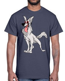dog 109#- dogs- Cotton Tee