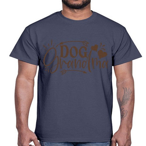Dog Grandma Style 101#- dogs- Cotton Tee