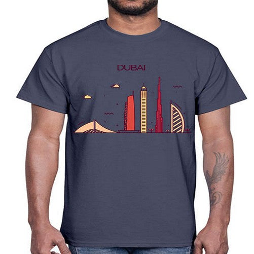 Dubai 688#- cities- Cotton Tee
