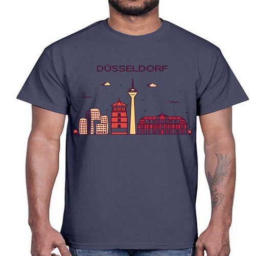 Dusseldorf 698#- cities- Cotton Tee