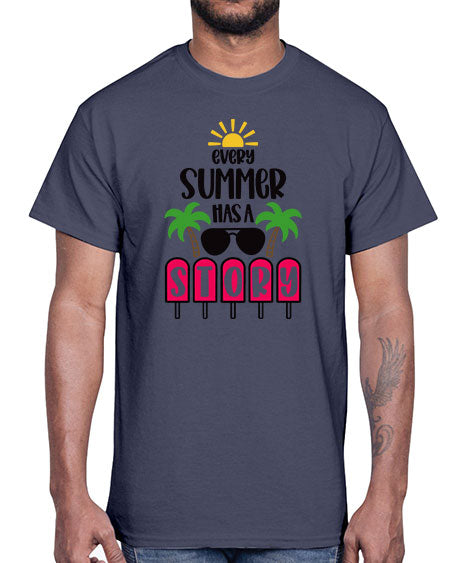 Every Summer Has A Story Style 46#- summer- Cotton Tee