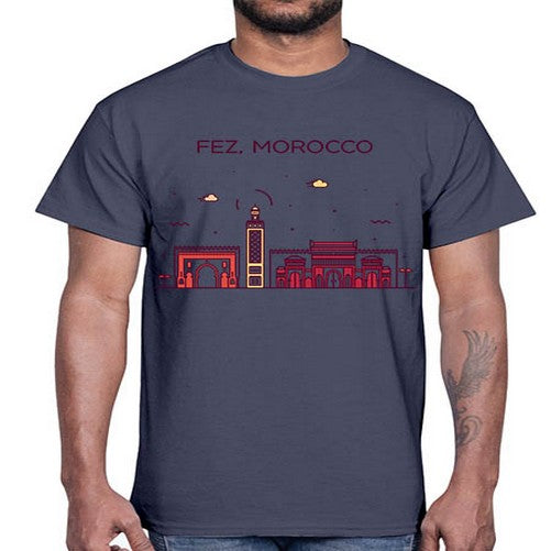 Fez 720#- cities- Cotton Tee